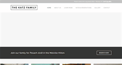 Desktop Screenshot of katzpesach.com