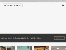 Tablet Screenshot of katzpesach.com
